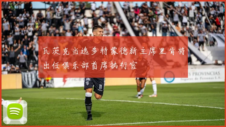 瓦茨克当选多特蒙德新主席里肯将出任俱乐部首席执行官